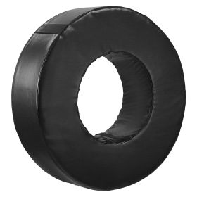 Football Tackle Wheel, Football Tackling Dummy, Waterproof PVC and High-Density Sponge Tackle Ring, Dummies Training Equipment with Straps