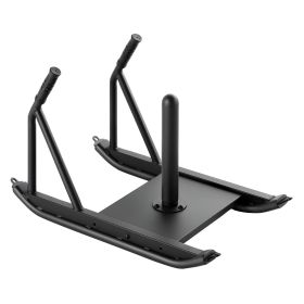 VEVOR Weight Sled, Steel Power Sled, Fitness Strength Training Sleds for Athletic Exercise Speed Improvement, Workout Fitness Equipment with Hand