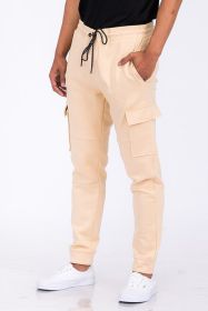 Cargo Jogger Sweats (Color: Blue, size: M)